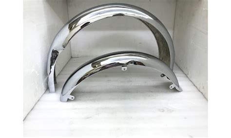 Goldstar Front Rear Chrome Mudguard Set Stays Fits For Bsa A A