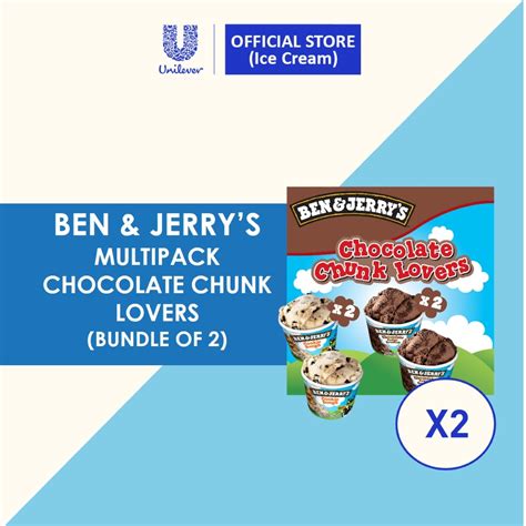 Ben & Jerry's Mini Multipack Ice Cream 4 x 100ml Bundle of 2 | Lazada Singapore