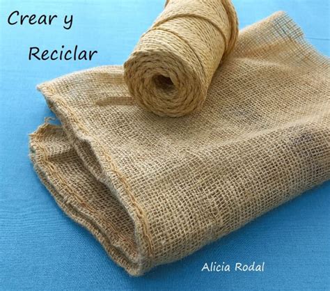 Ideas Fáciles Y Rápidas De Manualidades Con Tela De Saco E Hilo De Yute Para Vender Parte 1