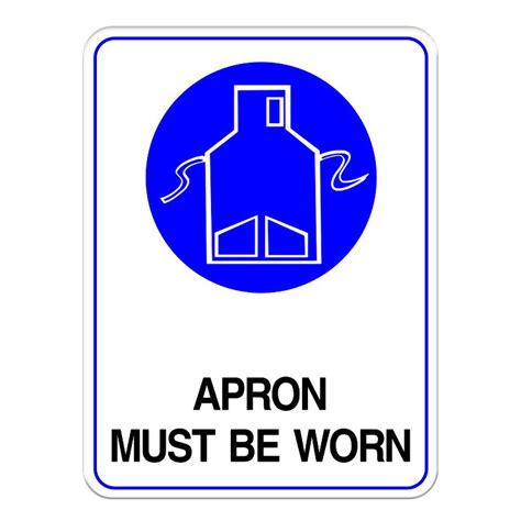 Ppe Sign Apron Must Be Worn Buy Now Sign Here Signs