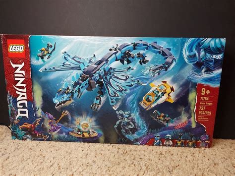 Lego Ninjago Water Dragon 71754 Building Kit 737 Pieces New 673419339193 Ebay