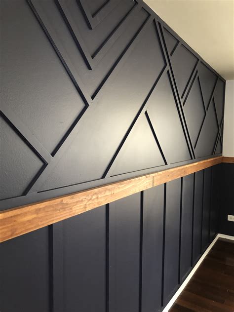 Minimalist Black Wall Design