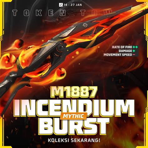 Cara Mendapatkan M1887 Incendium Burst Di Event Token Tower Gamedaim