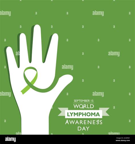 Vector Illustration Of World Lymphoma Awareness Day Observed On