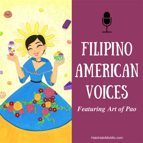 Filipino American Voices - Art of Pao has a Passion for Creativity - Halo-Halo, Mix-Mix