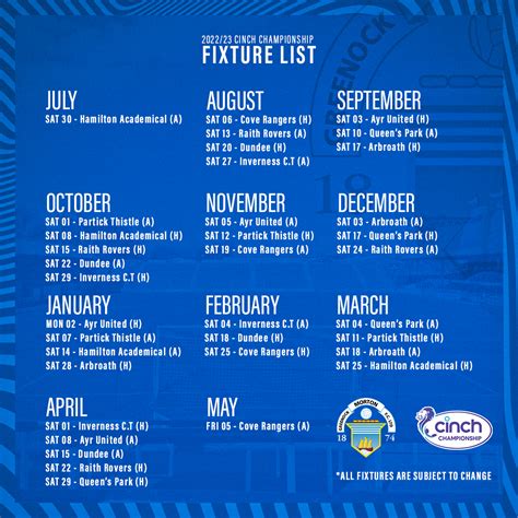 Championship fixtures - CharleaneIga