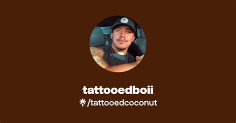 Tattooedboii Twitter Instagram Tiktok Linktree