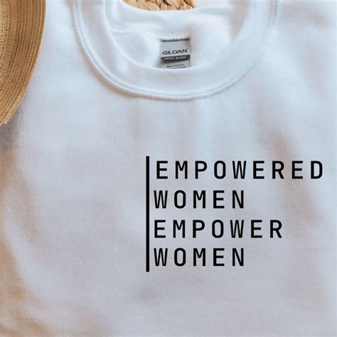 Empowered Woman Svg Etsy