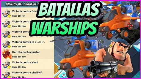 BATALLAS WARSHIPS EN VIVO BOOM BEACH Alfredo YT YouTube