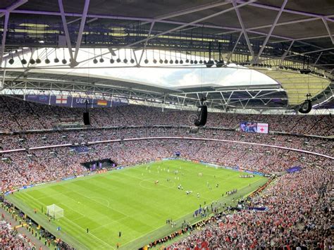 view  wembley stadium  london editorial photography image