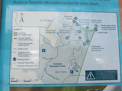 Cooloola Recreation Area Camping Permit Map Tide Times Weather Qld