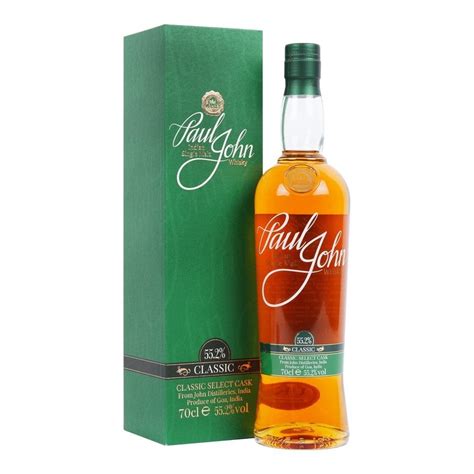 Paul John Classic Select Cask Single Malt Whisky Whiskimen