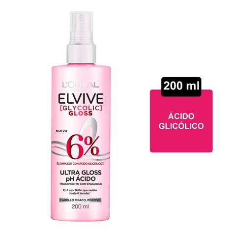 Tratamiento En Spray L Or Al Paris Elvive Ultra Gloss Ml Walmart