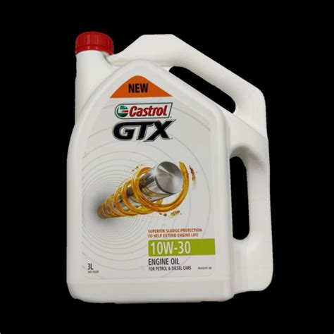 Castrol Gtx W W W Engine Oil Motor Oil L