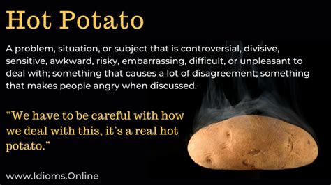 Hot Potato Idioms Online