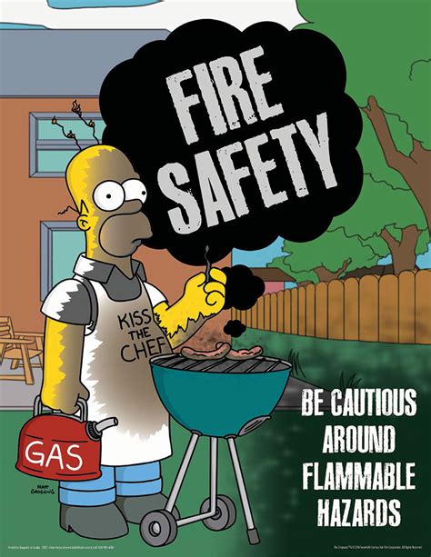 Category Images The Simpsons Safety Posters Wikisimpsons The