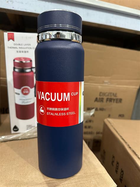 Imported Vacuum Flask 800 Ml —navy Blue Peshawar Imports