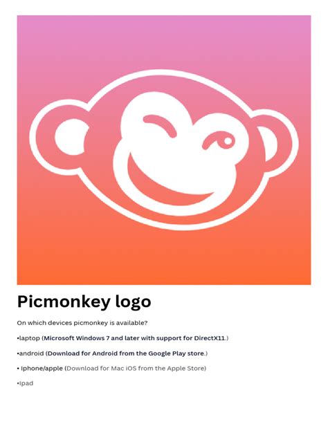 Picmonkey Logo | PDF