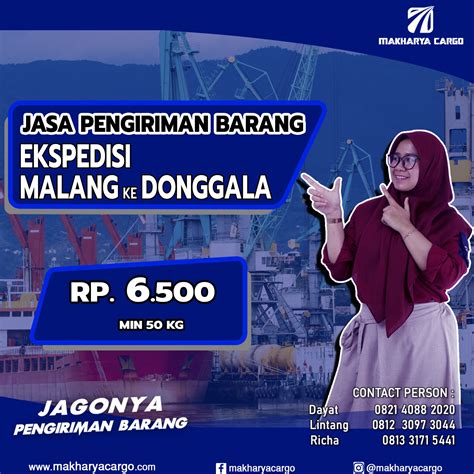 Ekspedisi Malang Donggala Gratis Jemput Barang