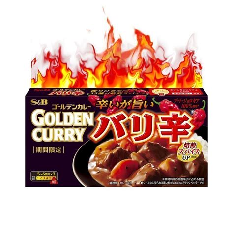 S B Golden Curry Hot Japanese Curry Mix 92g 42 OFF