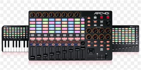 Akai Professional APC40 MKII Ableton Live MIDI Controllers PNG