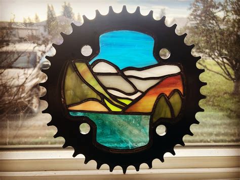 lake louise banff national park alberta canada stained glass