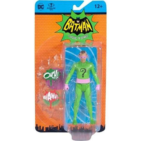 DC RETRO ACTION FIGURE THE RIDDLER MCFARLANE BATMAN 66