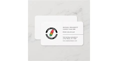 Modern Minimalist Business Logo Professional Business Card | Zazzle