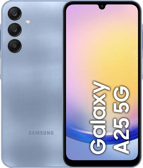 SAMSUNG Galaxy A25 6 128 6 5 120Hz Niebieski SM A256 Smartfon Niskie