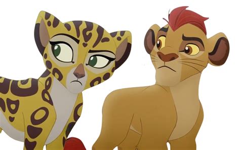 Kion and Fuli by DracoAwesomeness on DeviantArt