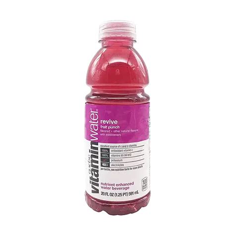 Revive Fruit Punch Vitamin Water Fl Oz At Whole Foods Market