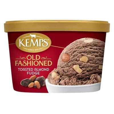 Kemps Old Fashioned Toasted Almond Fudge Ice Cream Oz Target