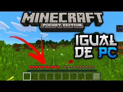 Minecraft Como Colocar Hotbar De Pc No Mcpe Youtube