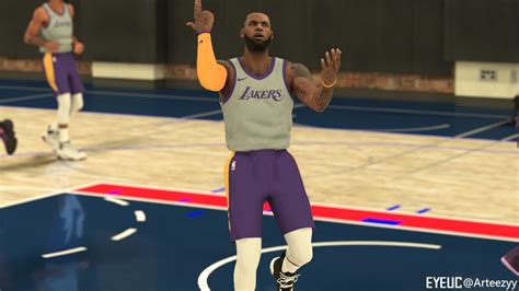 NBA 2K19 LeBron James Cyberface