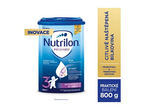 Nutrilon Prosyneo 3 H A batolecí mléko 12 měsíců 800 g Magistra cz