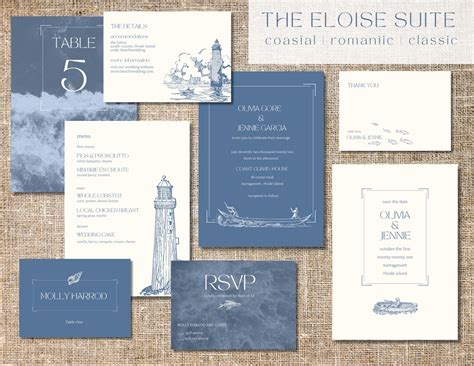 Printable Wedding Invitation Suite Digital Download Template ...