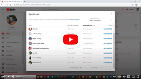 Cómo ver los suscriptores de YouTube Trucos