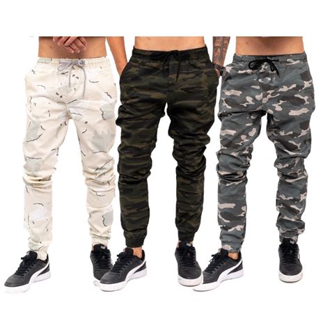 Kit Cal As Jogger Masculina Jeans E Sarja C Punho Lycra Shopee Brasil