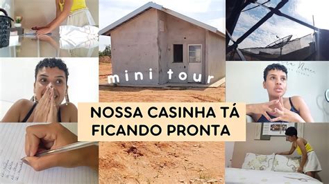 vlog tour pela nossa casa já erguida cuidado o lar reflexão