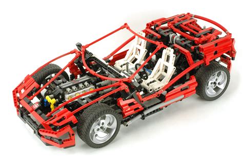 technic - Realistic Lego car sets containing gearboxes and engines ...