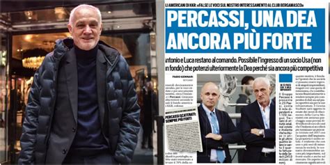 Atalanta Percassi Bain Capital Ufficiale Laccordo Con Il Fondo Americano