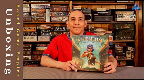 Atheneum Mystic Library Unboxing Renegade Game Studios Youtube