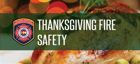 Thanksgiving Fire Safety – The I-70 Scout & Eastern Colorado News