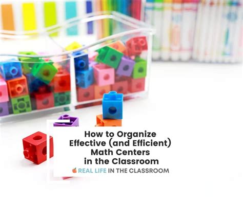 Effective Math Centers in the Classroom in 6 Steps