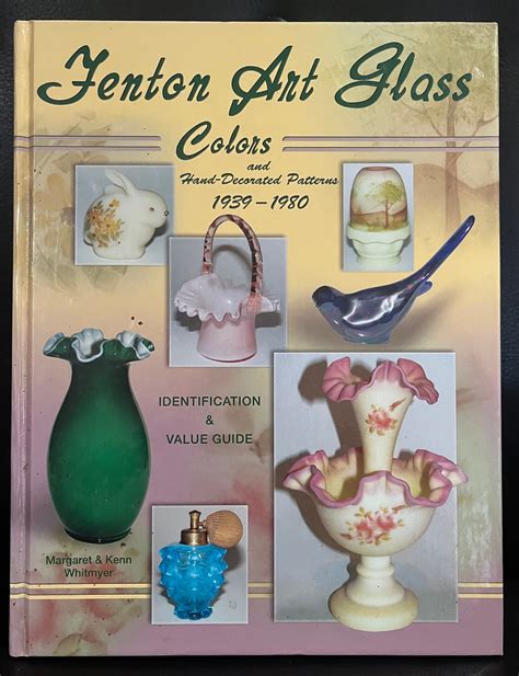 Fenton Art Glass Colors and Hand-decorated Patterns 1939-1980 - Etsy