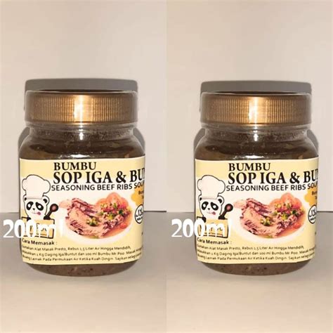 Jual BUMBU SOP IGA DAN BUNTUT Shopee Indonesia