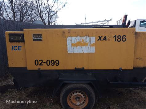 Atlas Copco XAS 186 Dn mobile compressor for sale Romania Hărman XV40343