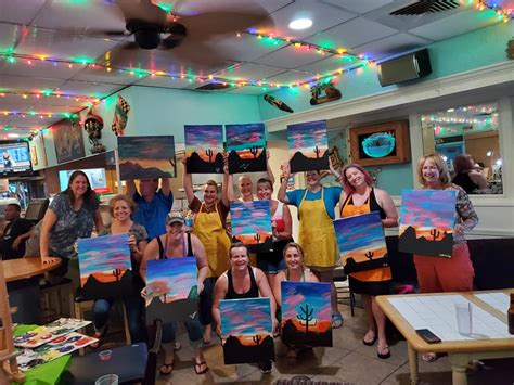 Adult Painting Parties Private Events With The Happy Canvas Llc