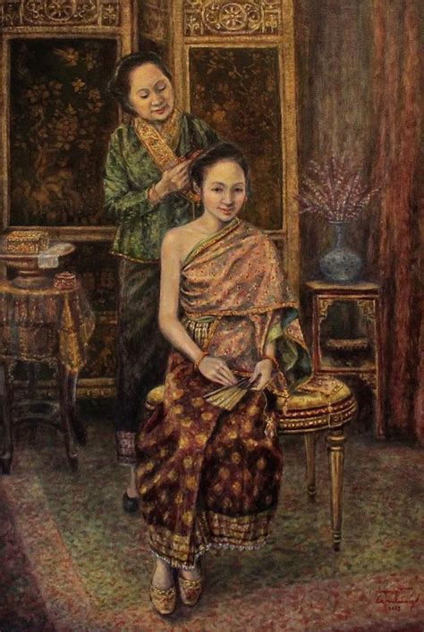 Coming of Age Painting by Sompaseuth Chounlamany - Fine Art America