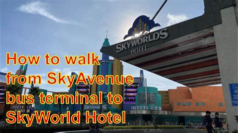 How To Walk From Genting Skyavenue Bus Terminal To Sky World Hotel